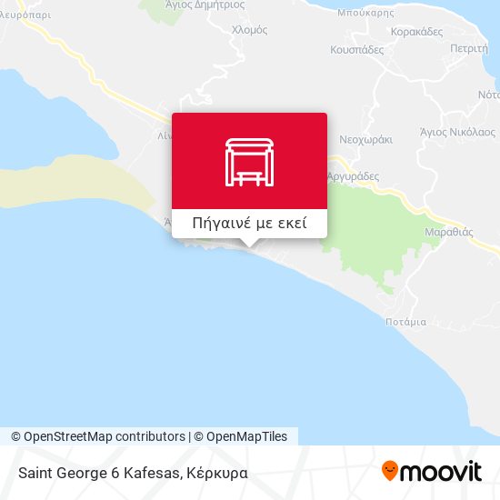 Saint George 6 Kafesas χάρτης