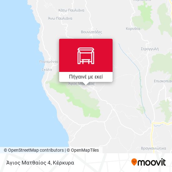 Άγιος Ματθαίος 4 χάρτης