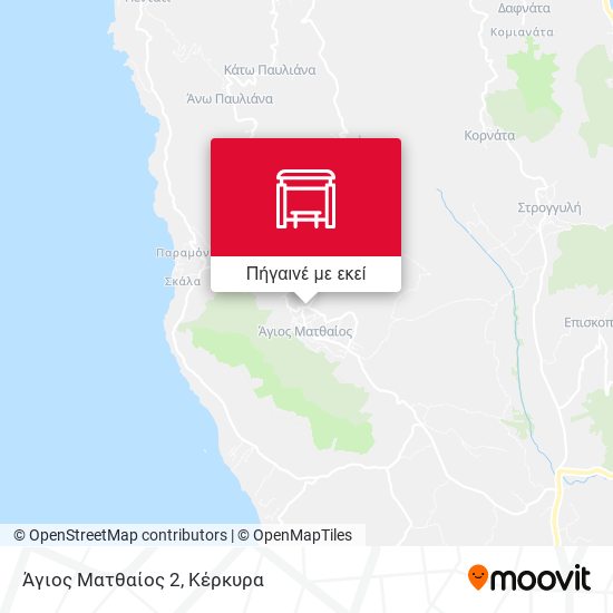 Άγιος Ματθαίος 2 χάρτης