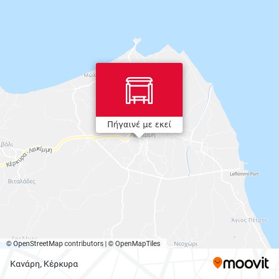 Κανάρη χάρτης