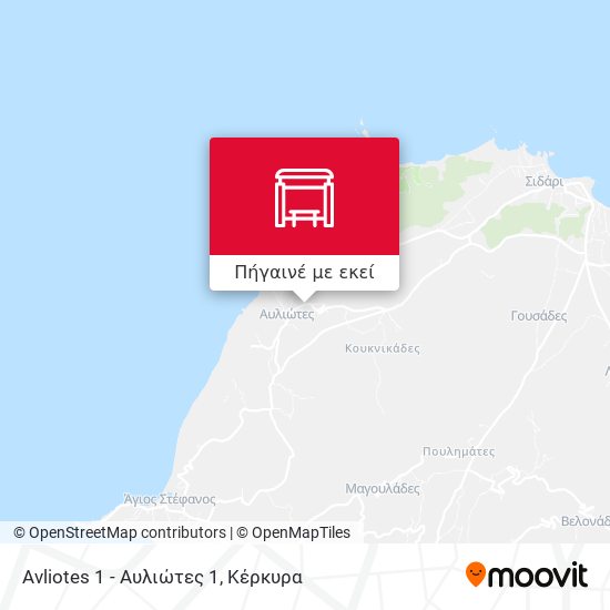 Avliotes 1 - Αυλιώτες 1 χάρτης
