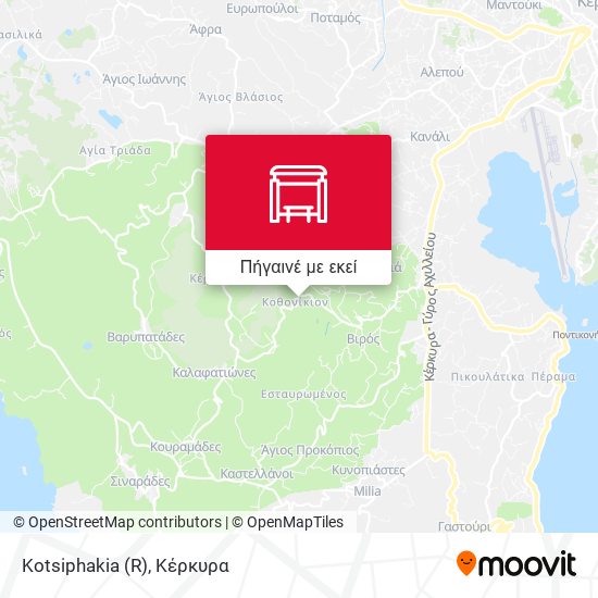 Kotsiphakia (R) χάρτης