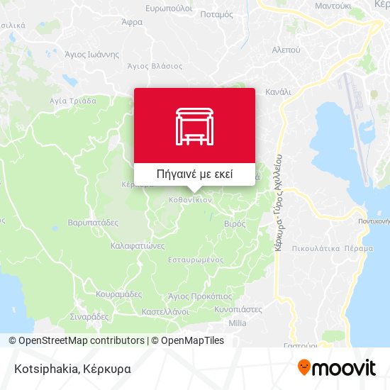 Kotsiphakia χάρτης