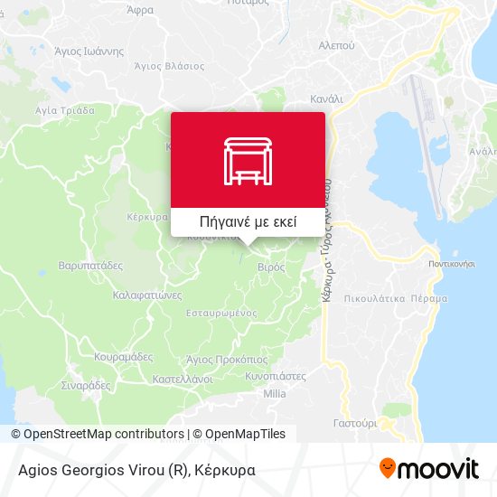 Agios Georgios Virou (R) χάρτης