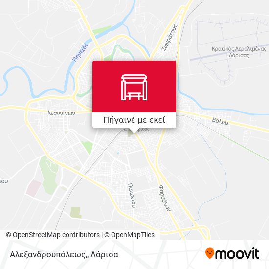 Αλεξανδρουπόλεως, χάρτης