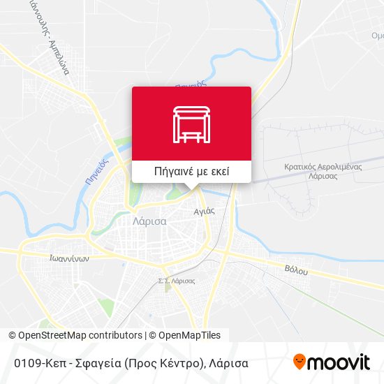 0109-Κεπ - Σφαγεία (Προς Κέντρο) χάρτης