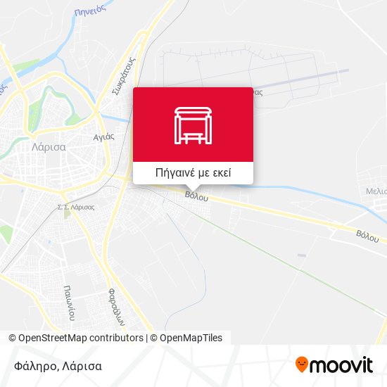 Φάληρο χάρτης