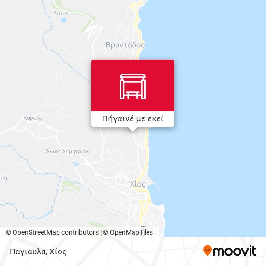 Παγιαυλα χάρτης