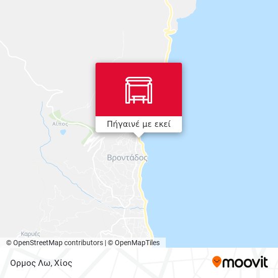 Ορμος Λω χάρτης