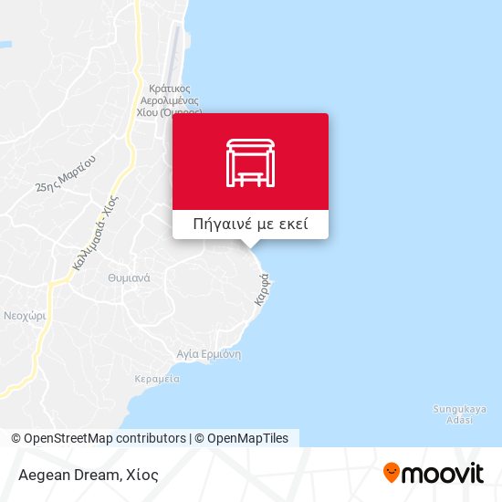 Aegean Dream χάρτης