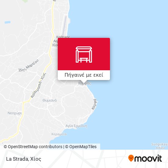 La Strada χάρτης