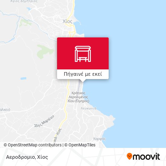 Αεροδρομιο χάρτης