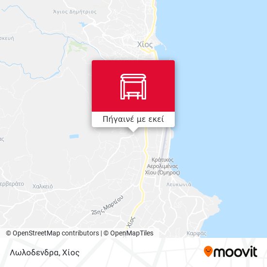 Λωλοδενδρα χάρτης