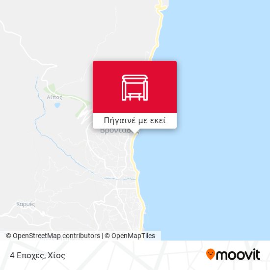 4 Εποχες χάρτης