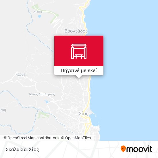 Σκαλακια χάρτης