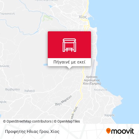 Προφητης Ηλιας Γρου χάρτης