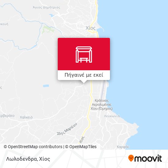 Λωλοδενδρα χάρτης