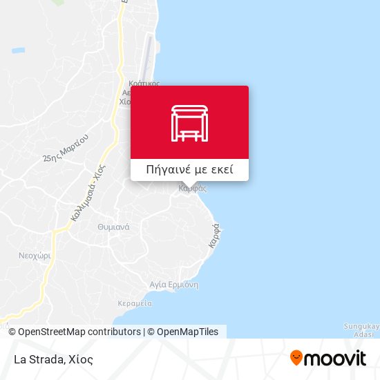 La Strada χάρτης