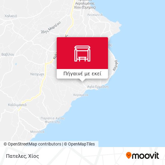 Πατελες χάρτης