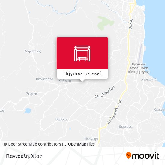 Γιαννουλη χάρτης
