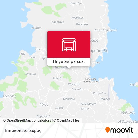 Επισκοπείο χάρτης