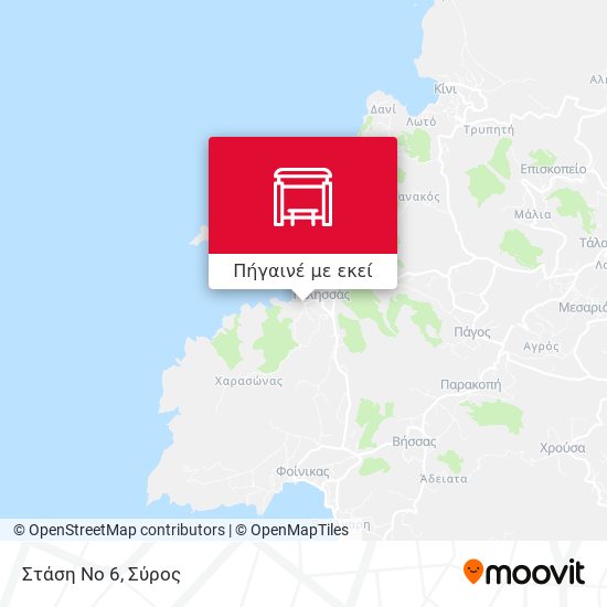 Στάση Νο 6 χάρτης