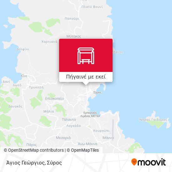 Άγιος Γεώργιος χάρτης