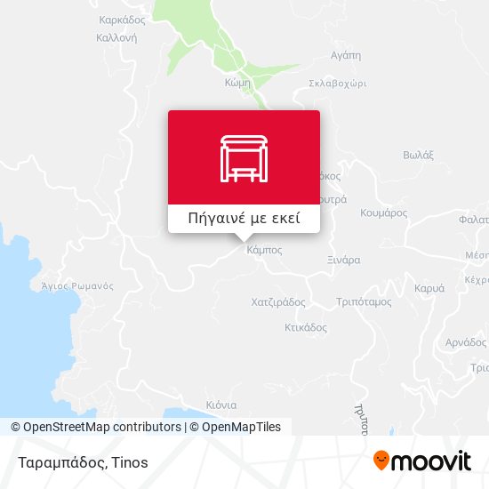 Ταραμπάδος χάρτης