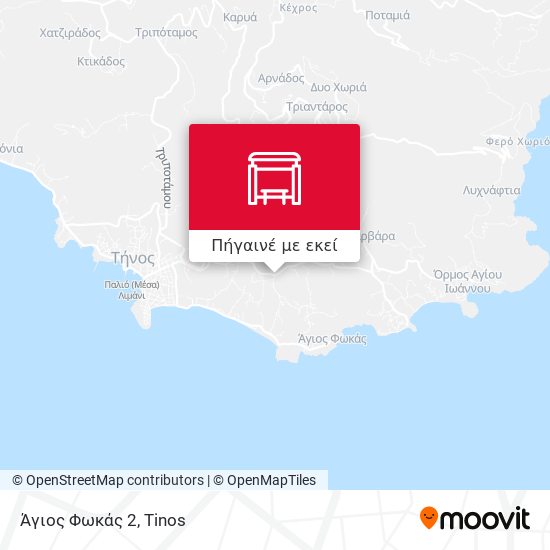 Άγιος Φωκάς 2 χάρτης