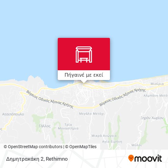 Δημητρακάκη 2 χάρτης