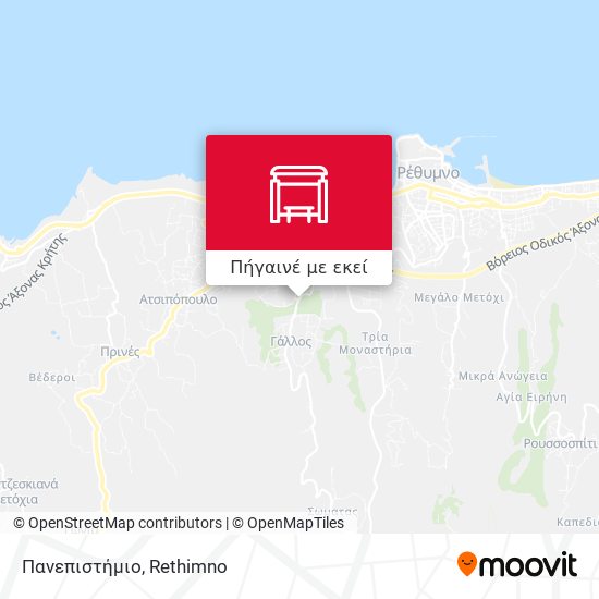 Πανεπιστήμιο χάρτης