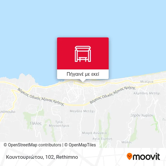 Κουντουριώτου, 102 χάρτης