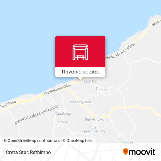 Creta Star χάρτης