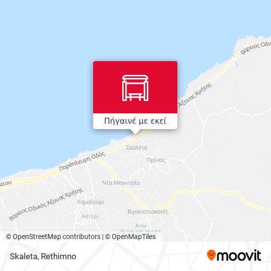 Skaleta χάρτης