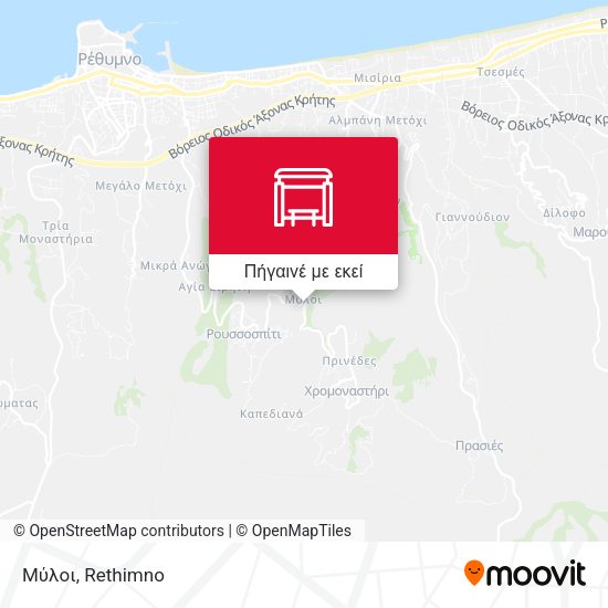 Μύλοι χάρτης