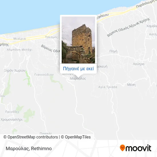 Μαρούλας χάρτης