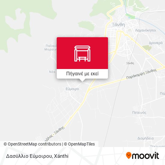 Δασύλλιο Εύμοιρου χάρτης