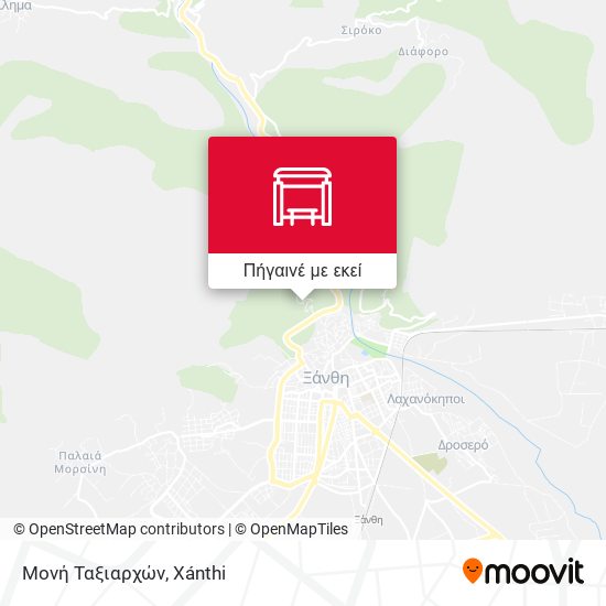 Μονή Ταξιαρχών χάρτης