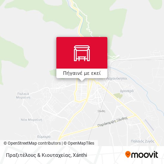 Πραξιτέλους & Κιουταχείας χάρτης