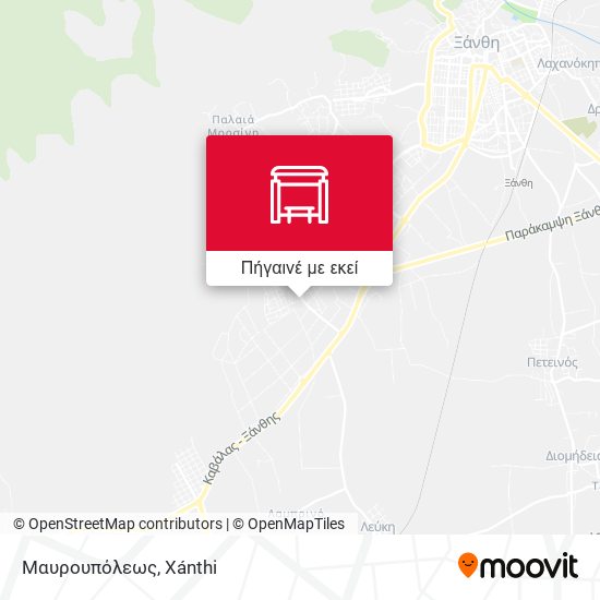 Μαυρουπόλεως χάρτης