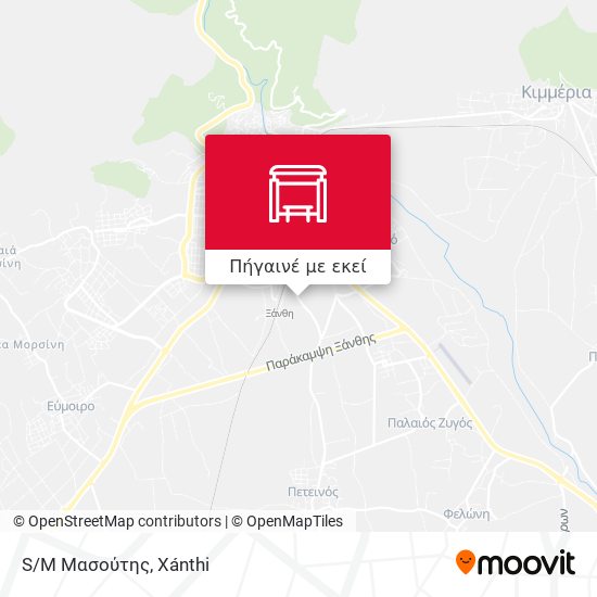 S/M Μασούτης χάρτης