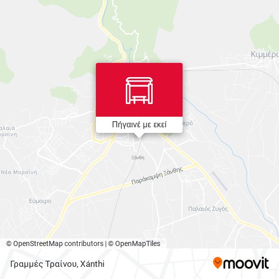 Γραμμές Τραίνου χάρτης