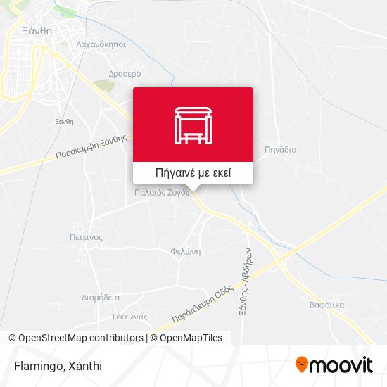 Flamingo χάρτης