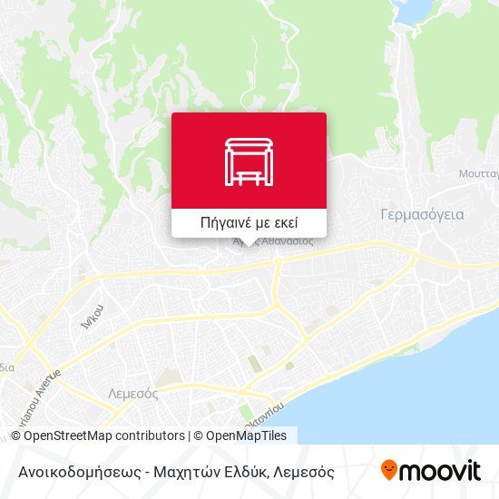 Ανοικοδομήσεως - Μαχητών Ελδύκ χάρτης