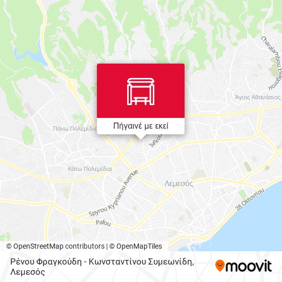 Ρένου Φραγκούδη - Κωνσταντίνου Συμεωνίδη χάρτης