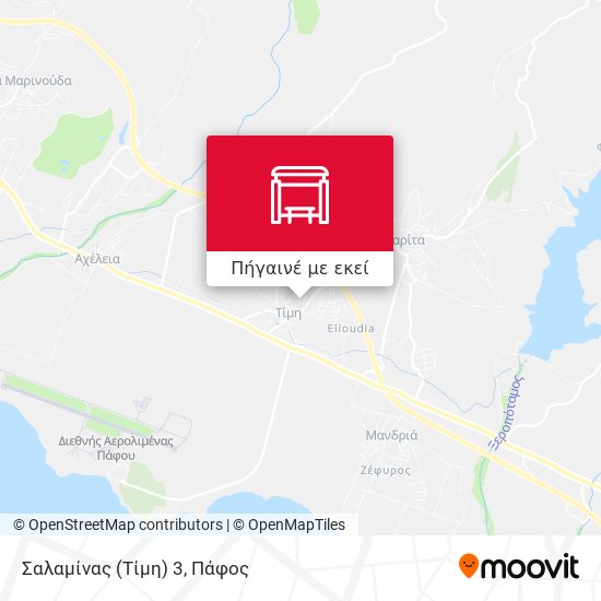Σαλαμίνας (Τίμη) 3 χάρτης