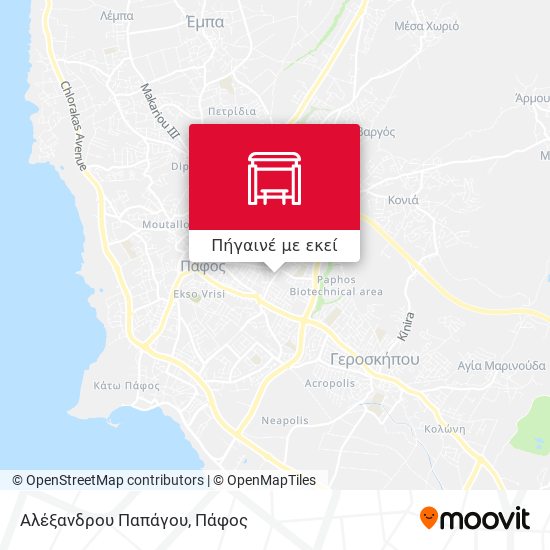 Αλέξανδρου Παπάγου χάρτης