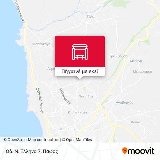 Οδ. Ν. Έλληνα 7 χάρτης