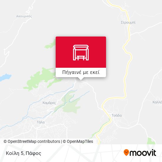 Κοίλη 5 χάρτης