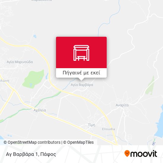 Αγ Βαρβάρα 1 χάρτης
